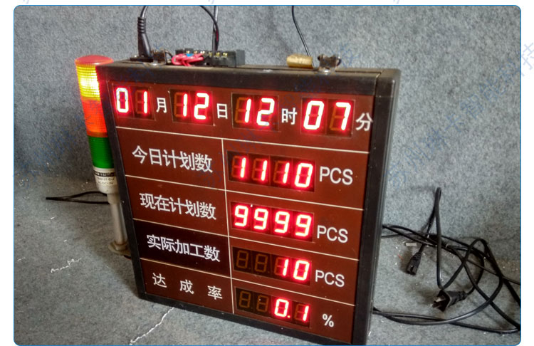國內某跨國紡織儀器公司安燈系統(tǒng)
